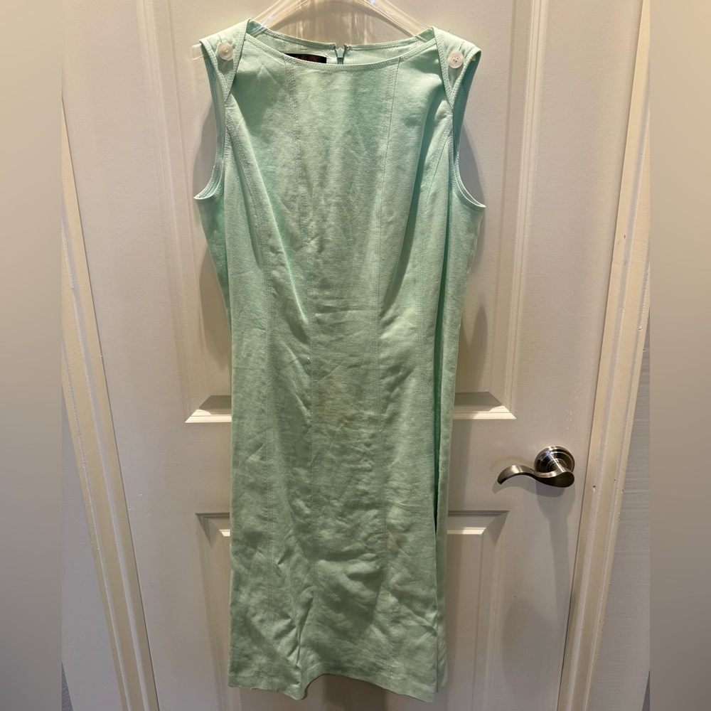 Anne Klein mint green dress